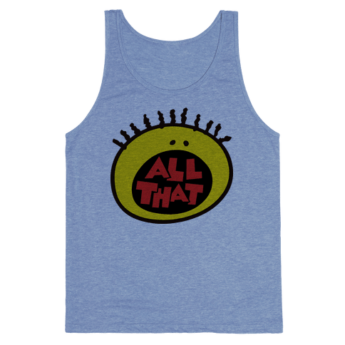 All That Tank Top - Heathered Blue