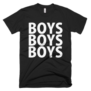 Boys Boys Boys T-Shirt - Black