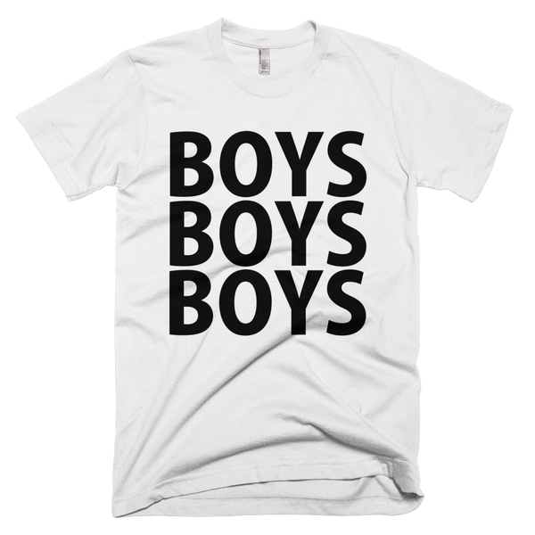 Boys Boys Boys T-Shirt - White