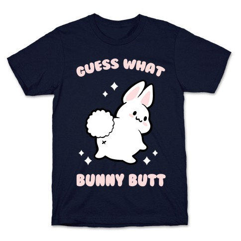 Guess What Bunny Butt T-Shirt - Navy