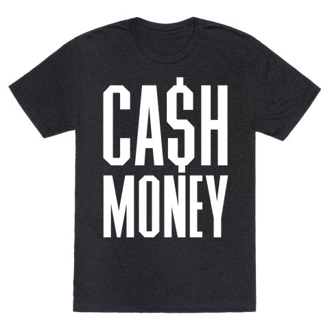 Cash Money T-Shirt - Black