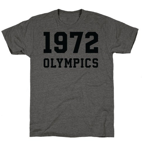 1972 OLYMPICS T-SHIRT - Heathered Gray