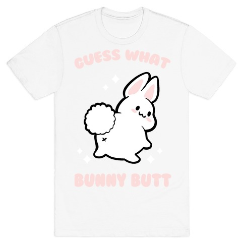 Guess What Bunny Butt T-Shirt - White