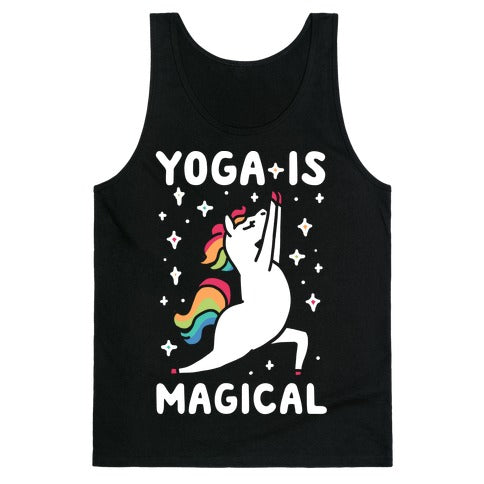 Yoga Is Magical Tank Top - Black