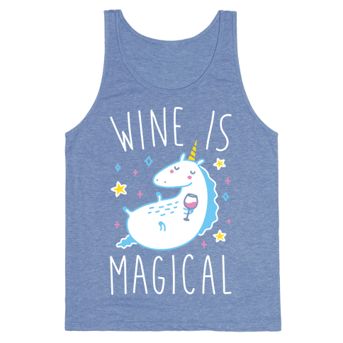 Wine Is Magical Tank Top