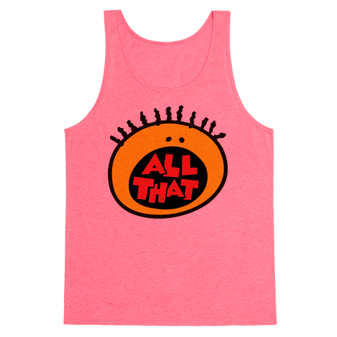 All That Tank Top - Neon Pink