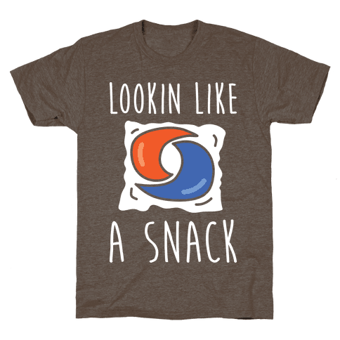 Lookin Like A Snack Tide Pod T-Shirt - Athletic Brown