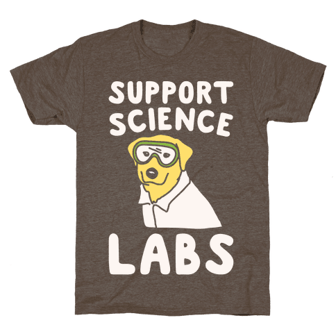 Support Science Labs T-Shirt - Athletic Brown