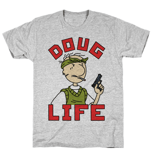 Doug Life T-Shirt - Gray
