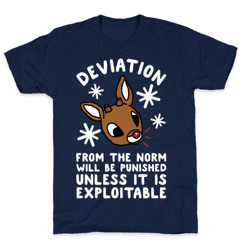 Deviation Rudolf T-Shirt - Athletic Navy