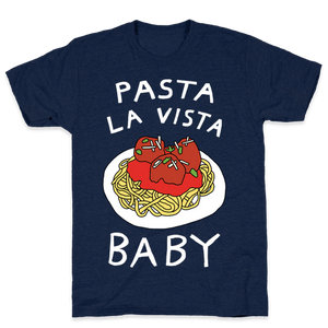 Pasta La Vista Baby T-Shirt - Athletic Navy