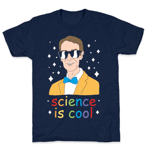 Science Is Cool T-Shirt - Athletic Navy