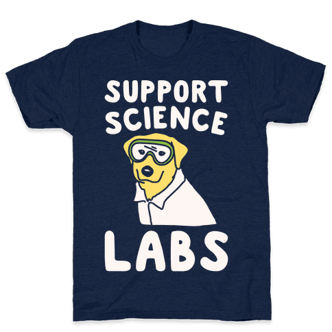 Support Science Labs T-Shirt - Athletic Navy