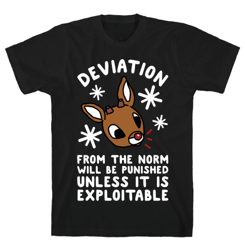 Deviation Rudolf T-Shirt - Black