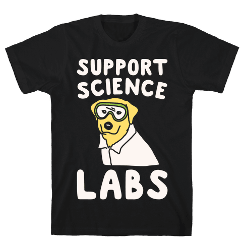 Support Science Labs T-Shirt - Black