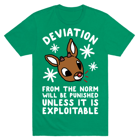 Deviation Rudolf T-Shirt - Green