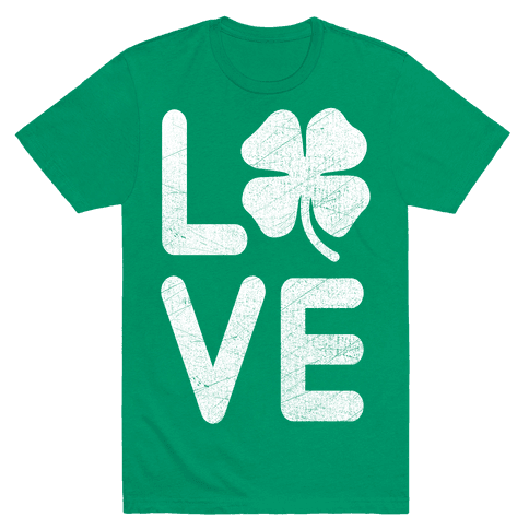 LOVE Clover T-Shirt - Grass