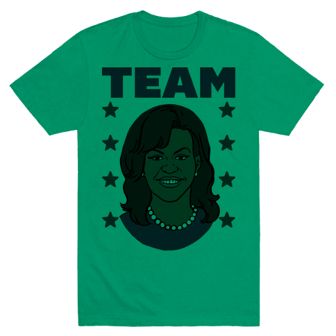 Tag Team Barack & Michelle Obama 2 T-Shirt - Grass