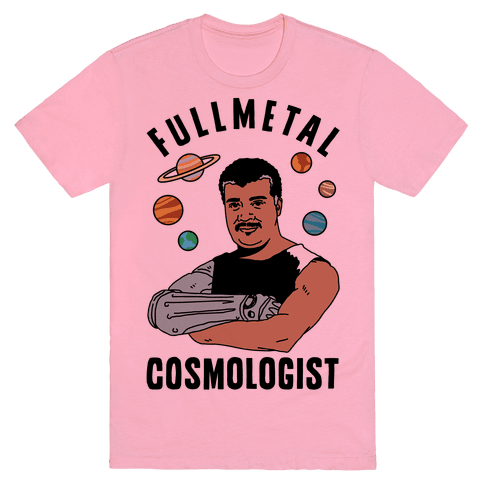 Fullmetal Cosmologist T-Shirt - Pink