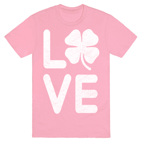 LOVE Clover T-Shirt - Pink
