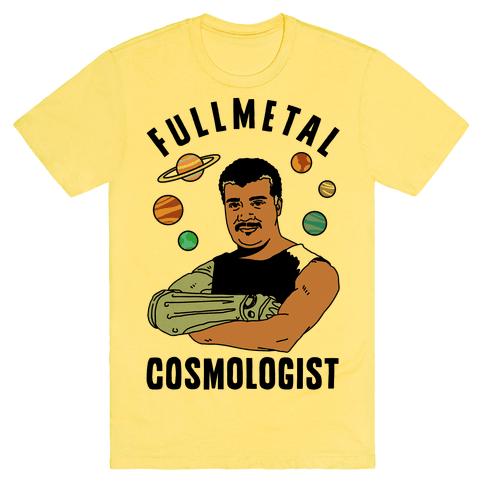 Fullmetal Cosmologist T-Shirt - Yellow