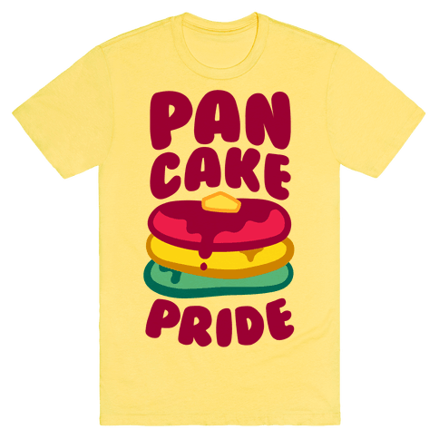 Pan Cake Pride T-Shirt - Yellow