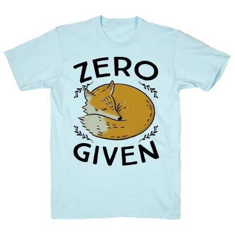Zero Fox Given T-Shirt - Pool