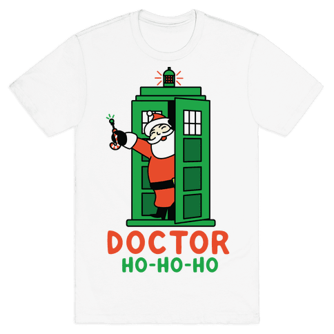 Doctor Ho-Ho-Ho T-Shirt - White