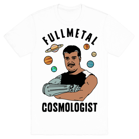 Fullmetal Cosmologist T-Shirt - White