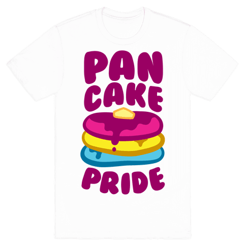 Pan Cake Pride T-Shirt - White