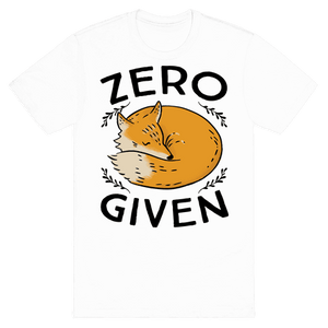 Zero Fox Given T-Shirt - White