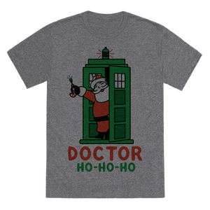 Doctor Ho-Ho-Ho T-Shirt - Heathered Gray