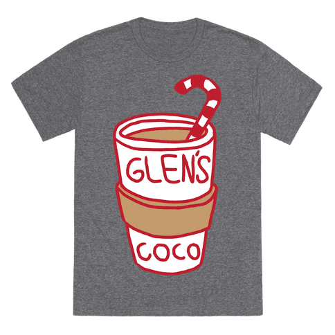 Glen's Coco T-Shirt - Heathered Gray