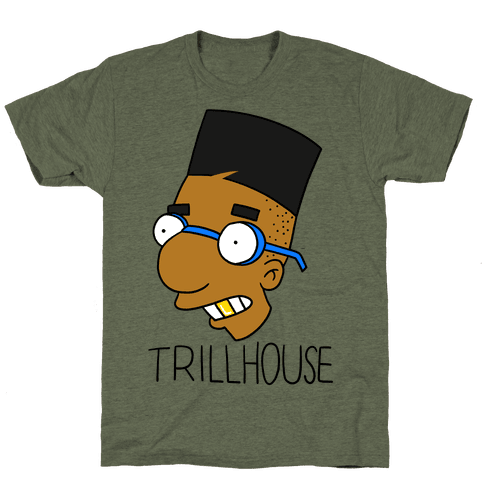 Everythings Coming Up Trillhouse T-Shirt - Moss