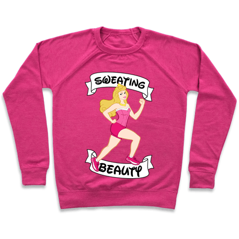 Sweating Beauty Sweatshirt - Deep Pink