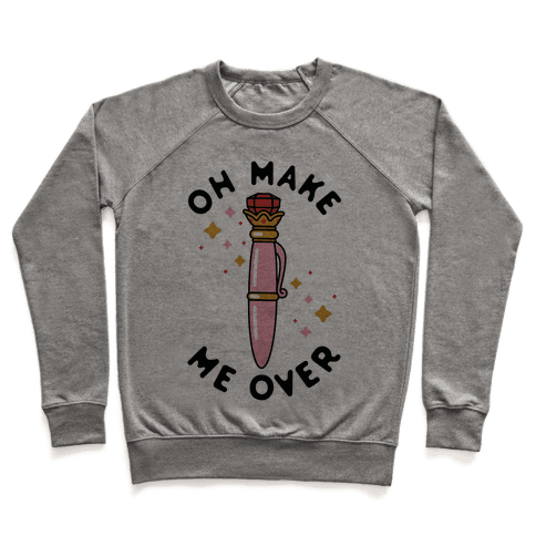 Oh Make Me Over Sweatshirt - Heathered Gray