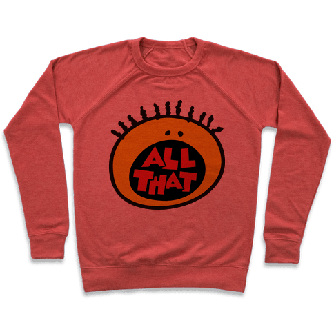 All That Sweatshirt - Heathered Red