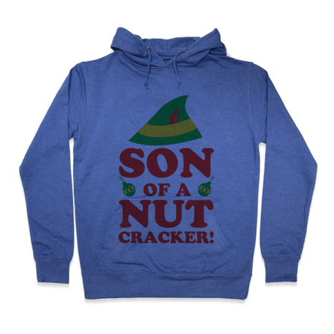 Son Of A Nutcracker Sweatshirt - Heathered Blue