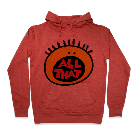 All That Hoodie - Heathered Red