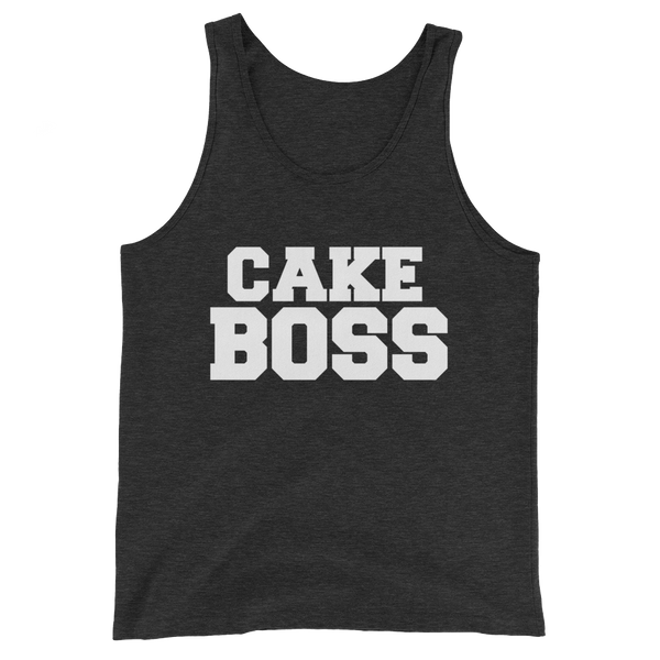 Cake Boss Tank Top - Charcoal-Black Triblend
