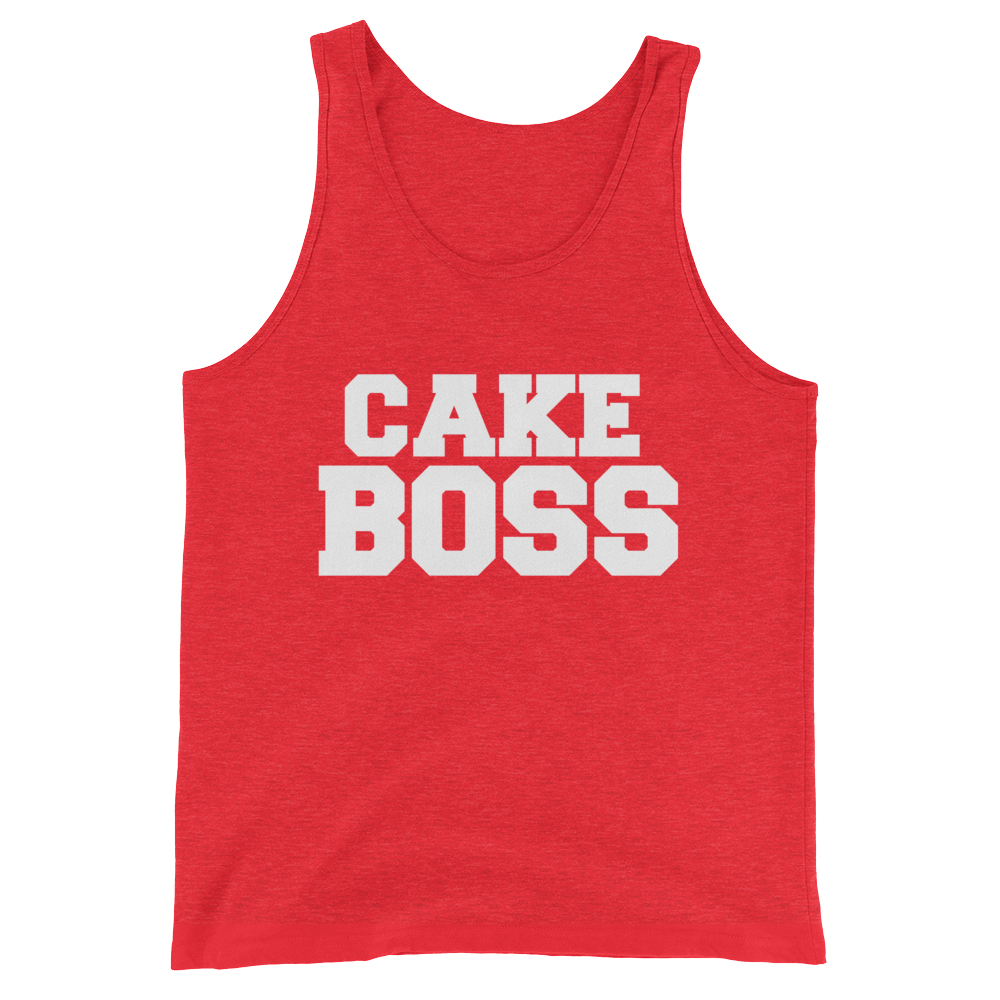 Cake Boss Tank Top - Red