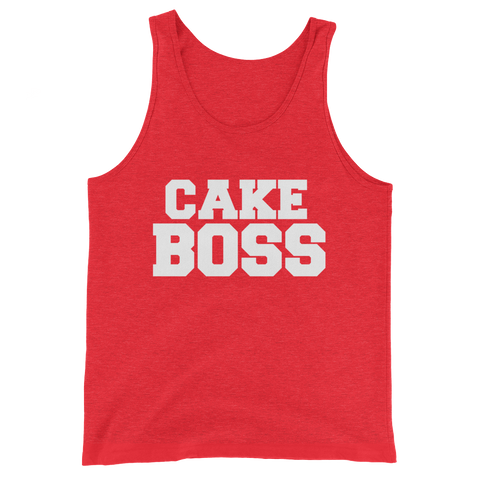 Cake Boss Tank Top - Red