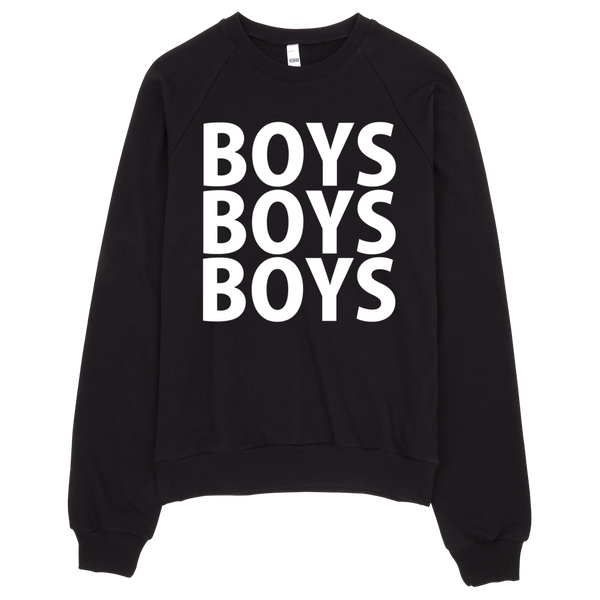 Boys Boys Boys Sweatshirt - Black