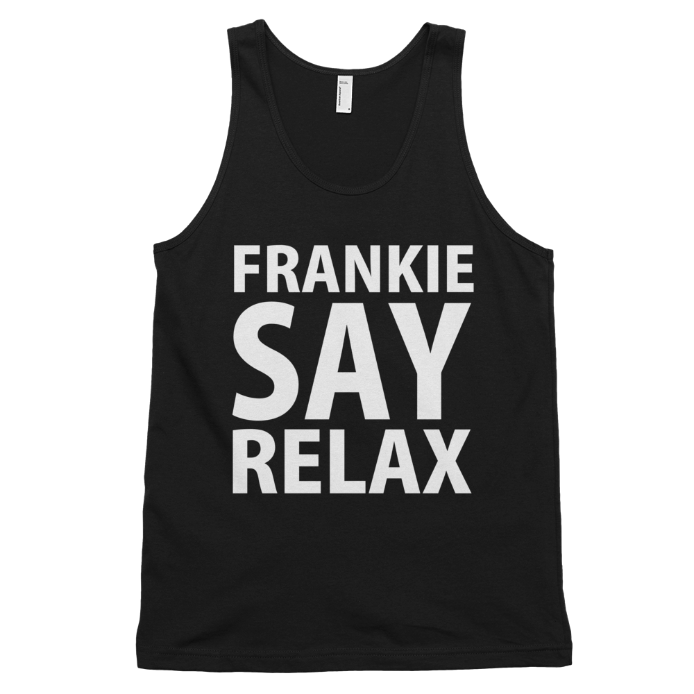 Frankie Say Relax Tank Top - Black