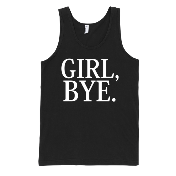 Girl Bye Tank Top - Black