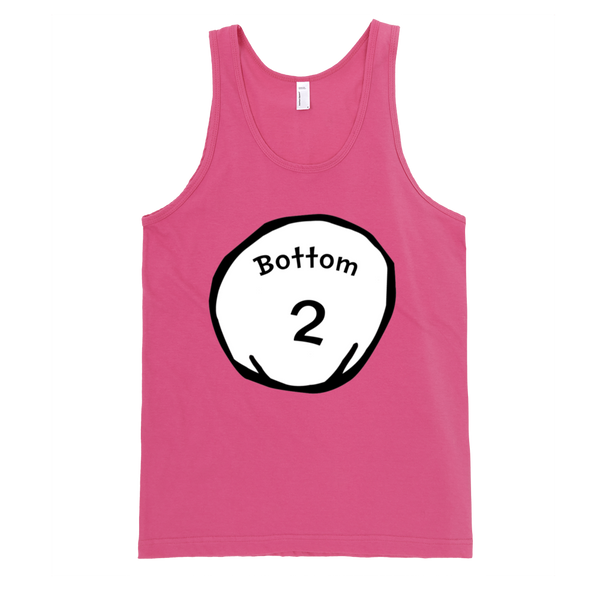 Bottom 2 (Thing 1 & 2 Theme) - Fuchsia