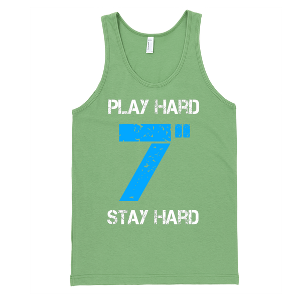 Play Hard Stay Hard 7 Inches Tank Top - Grass