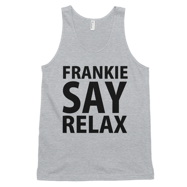 Frankie Say Relax Tank Top - Gray