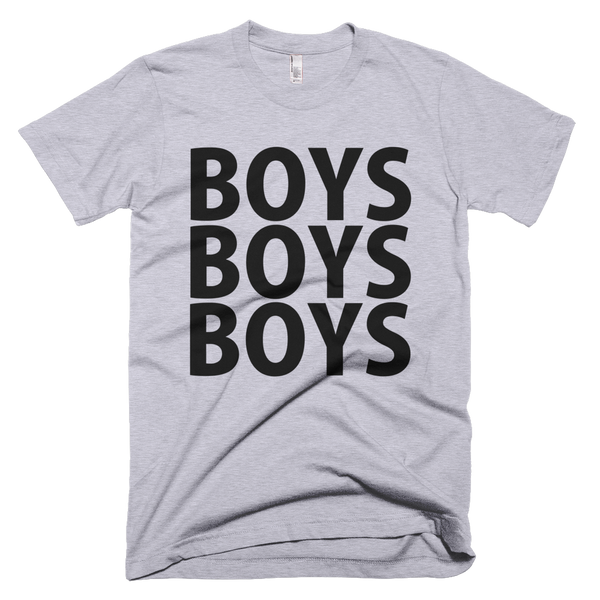 Boys Boys Boys T-Shirt - Gray