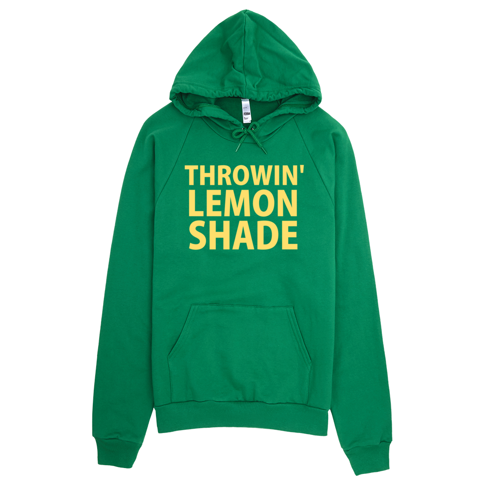 Throwin' Lemon Shade Hoodie - Green